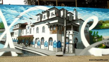 Mural da Cidade Vila Franca de Xira – Estação de comboios