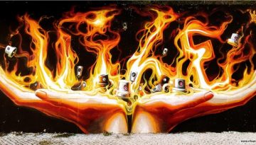 burning caps